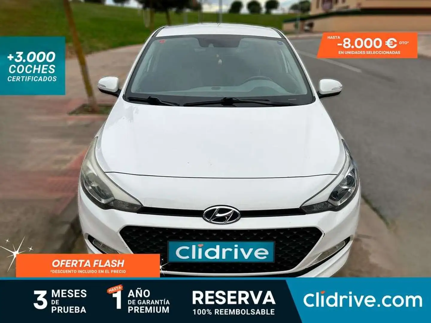 Hyundai i20 1.2 MPI Klass Blanco - 1