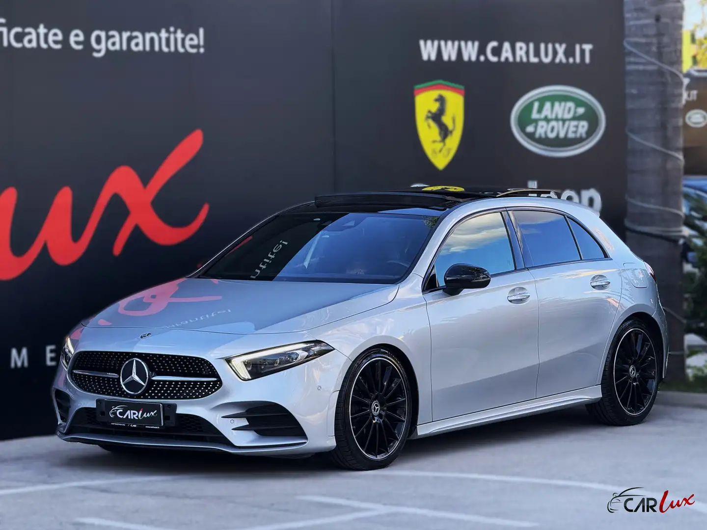 Mercedes-Benz A 180 d Premium Plus AMG TETTO MULTIBEAM VIDEO REALTA Argento - 1