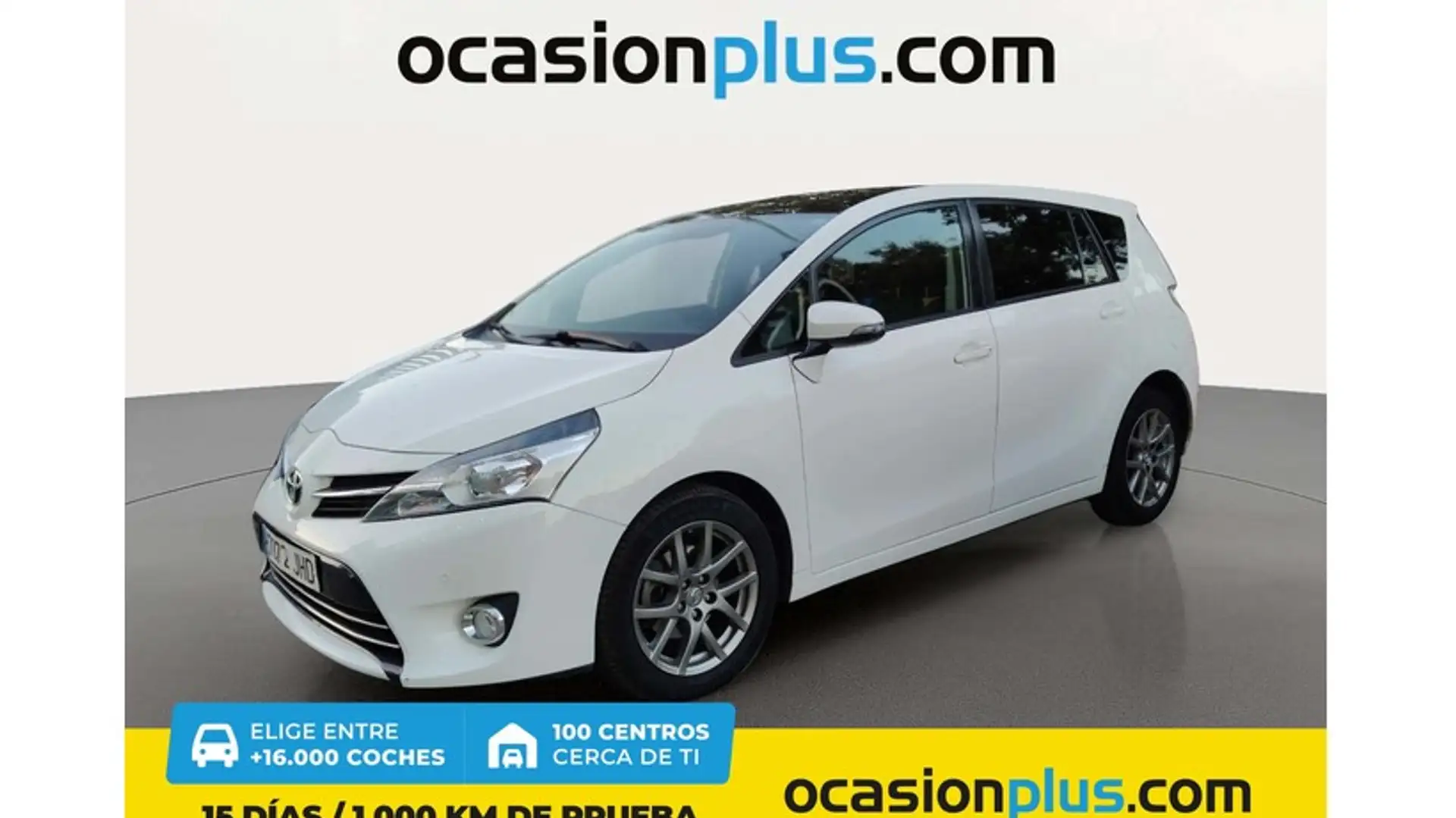 Toyota Verso 115D Advance 7pl. Blanco - 1