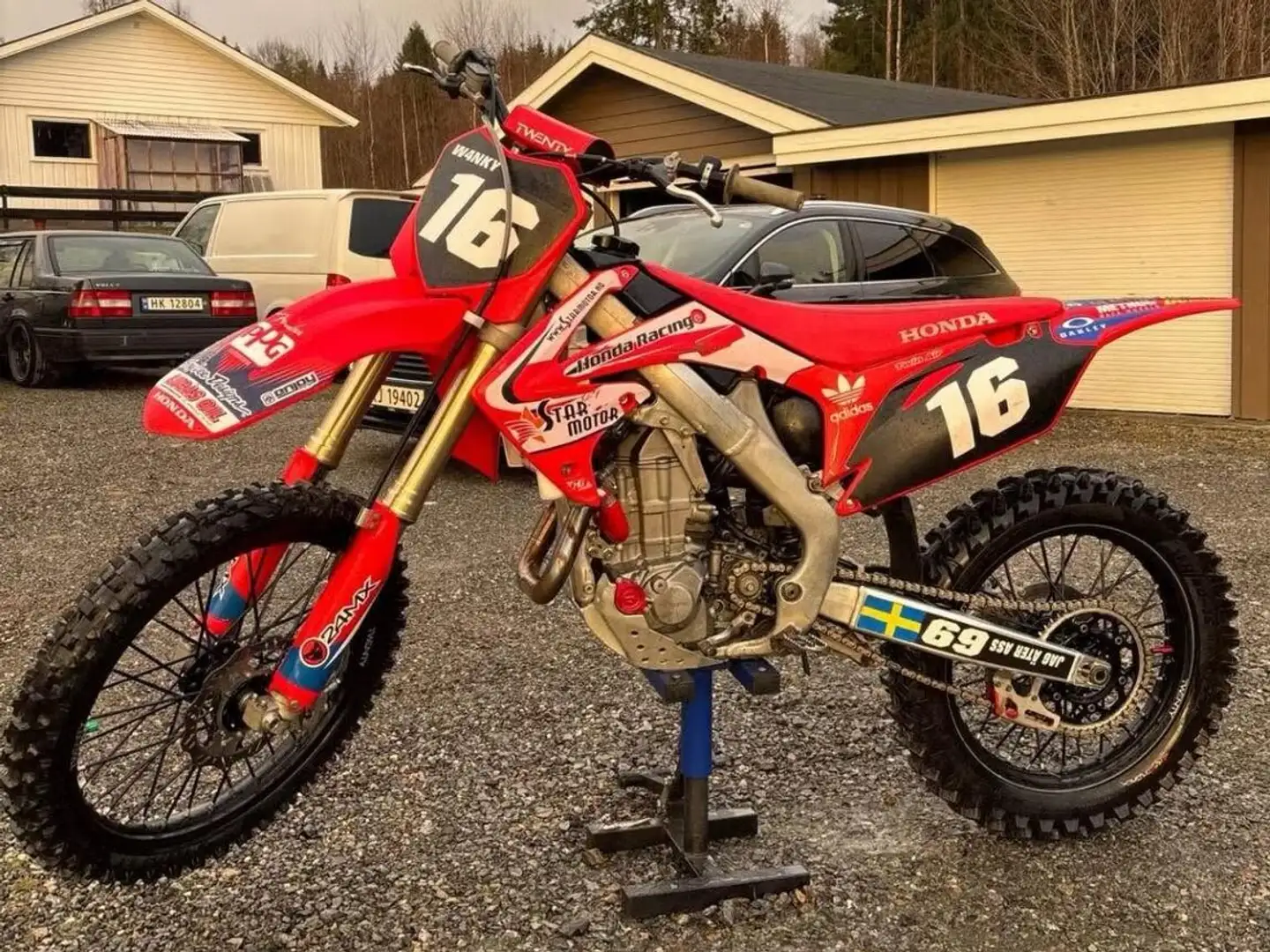 Honda CRF 450 R Rood - 1