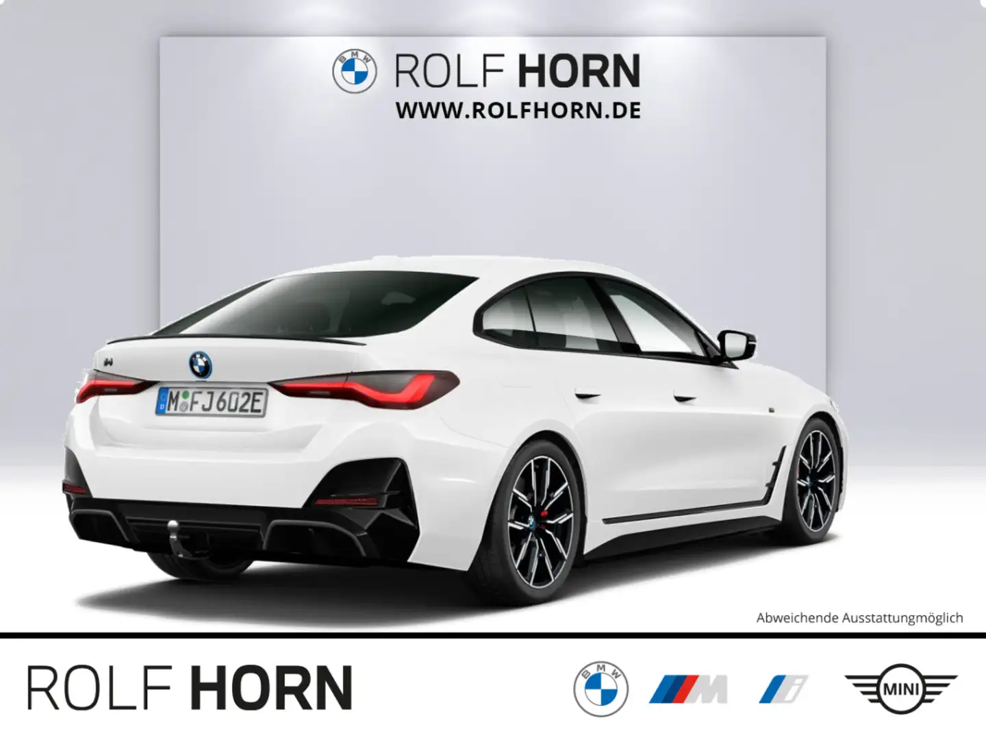 BMW i4 M50 Gran Coupe M Sportpaket Pro AHK HeadUp Weiß - 2