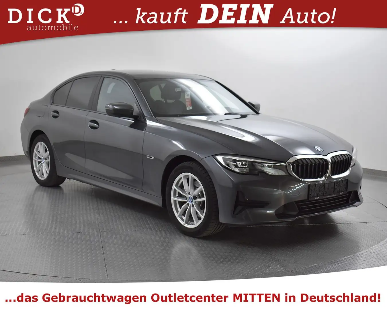 BMW 320 e Aut Sport Line LEDER+PROF+VIRTU+HIFI+LED+M Сірий - 1
