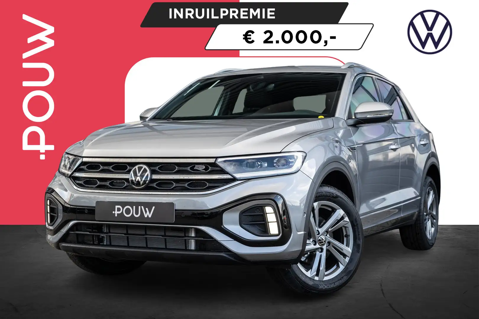 Volkswagen T-Roc 1.5 TSI 150pk R-Line Edition | Keyless-pakket | 17 Zilver - 1