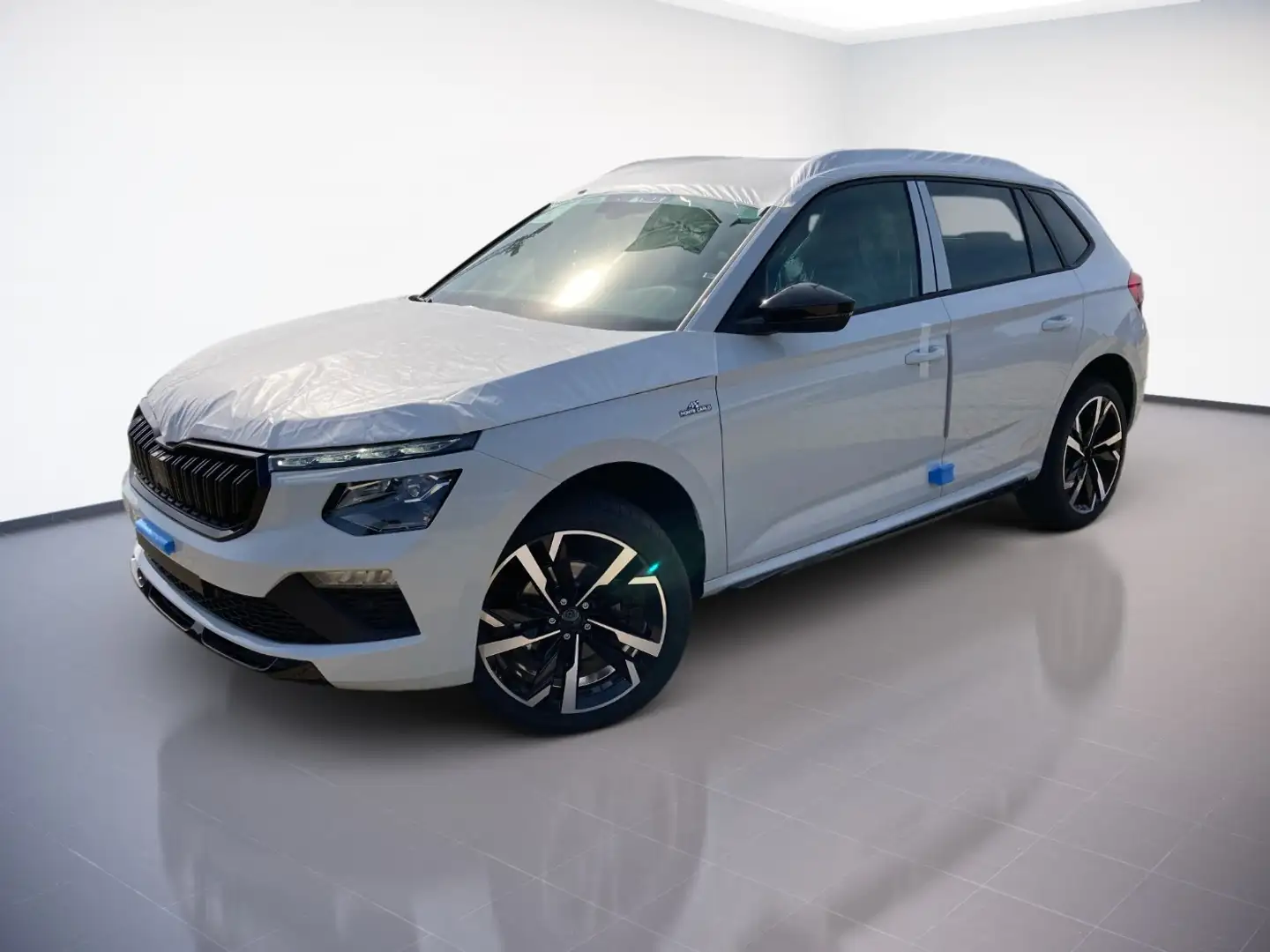 Skoda Kamiq Monte Carlo 1.5TSI MATRIX.DSG.ASSIST.PANO.KAM.AHK- Wit - 2