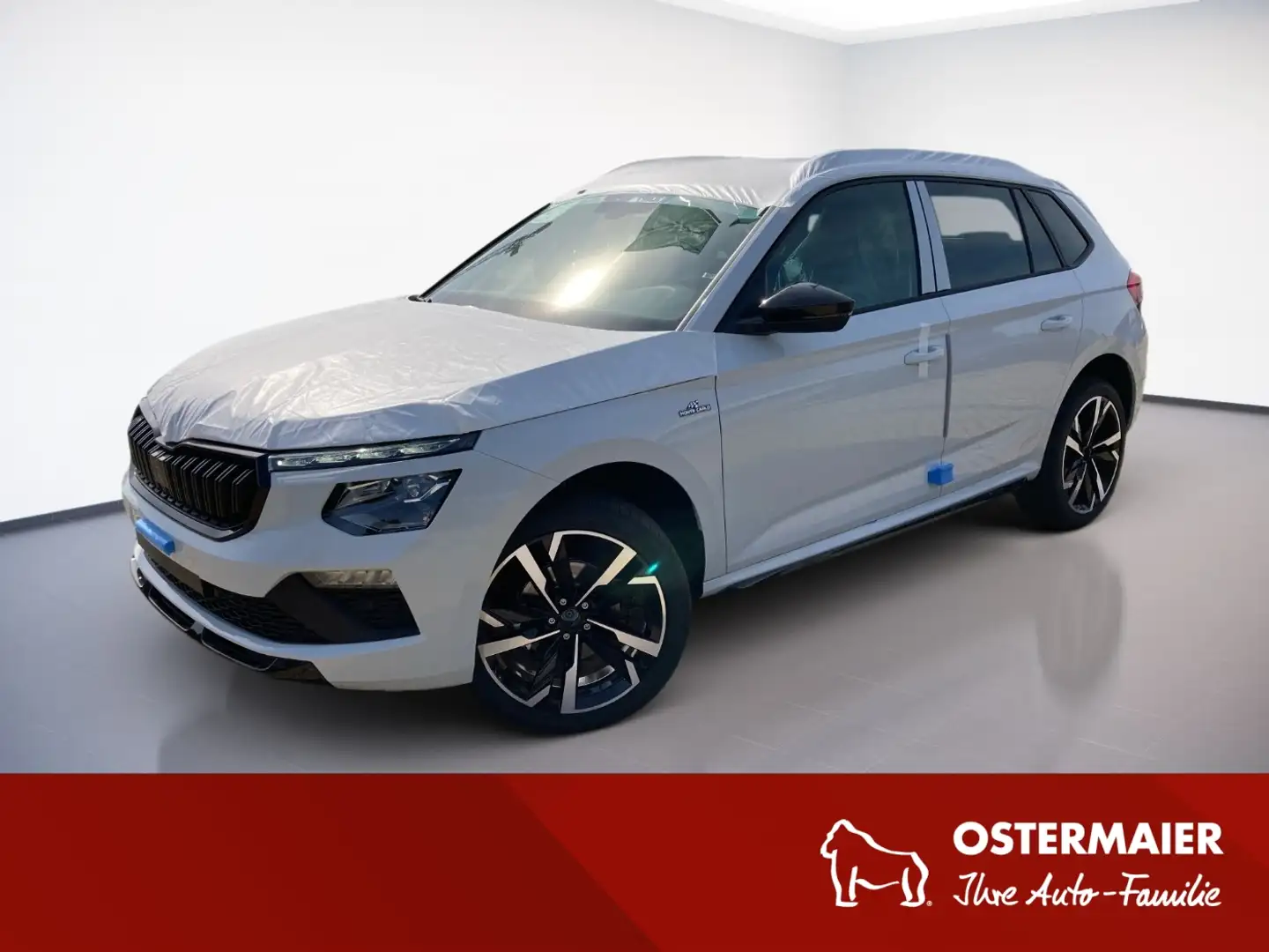 Skoda Kamiq Monte Carlo 1.5TSI MATRIX.DSG.ASSIST.PANO.KAM.AHK- Wit - 1