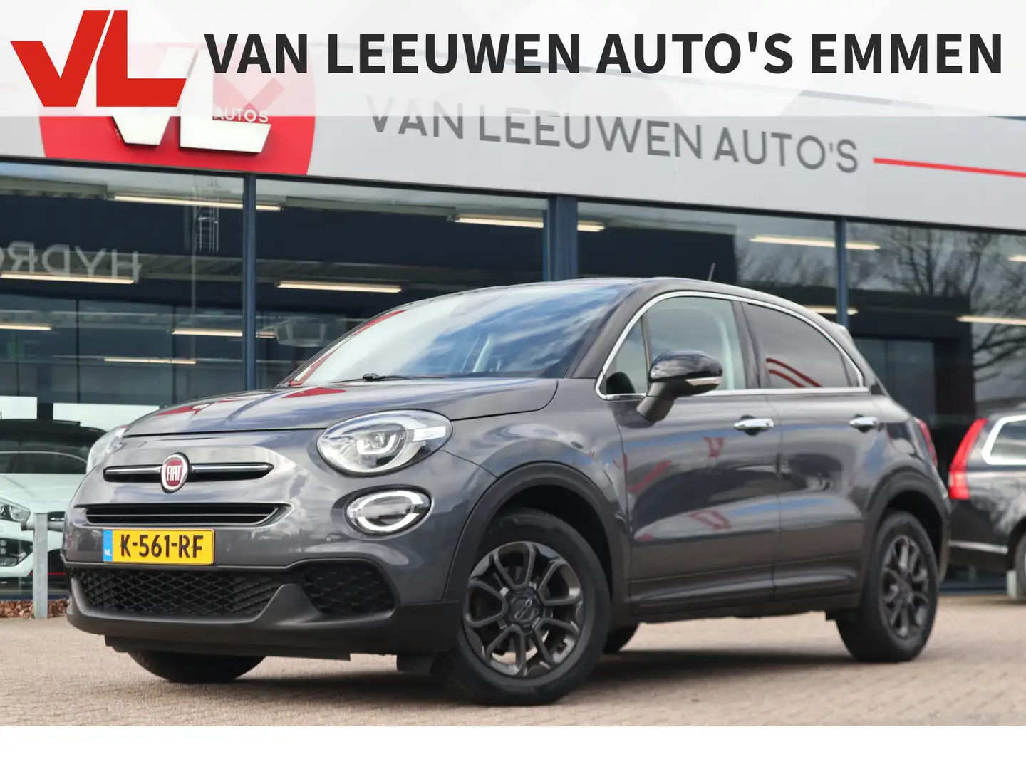 Fiat 500X Cross 1.0 GSE Cross | Navi | Clima | Cruise Grijs - 1