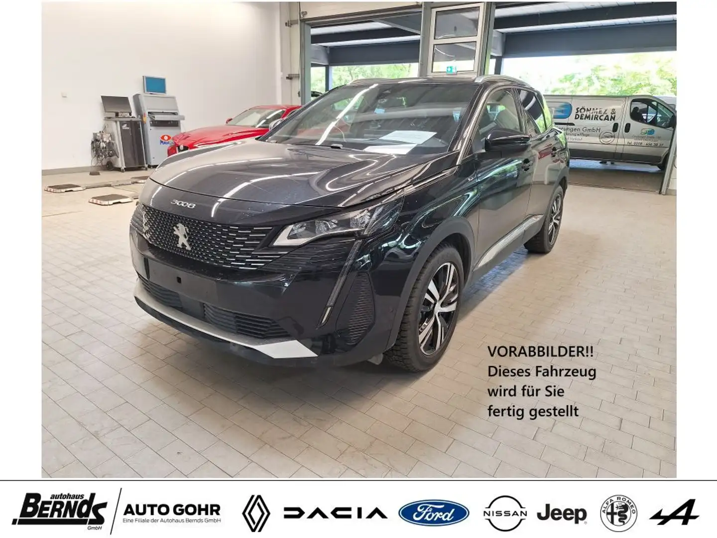 Peugeot 3008 PureTech 130 Stop & Start GPF EAT8 GT NAVIGATION Noir - 1