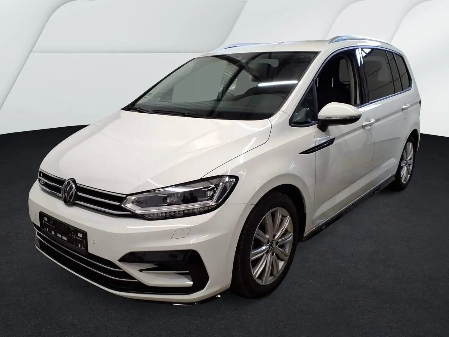 Volkswagen Touran 1.5 TSI DSG R-Line Navi R-Kam LED PDC Weiß - 2