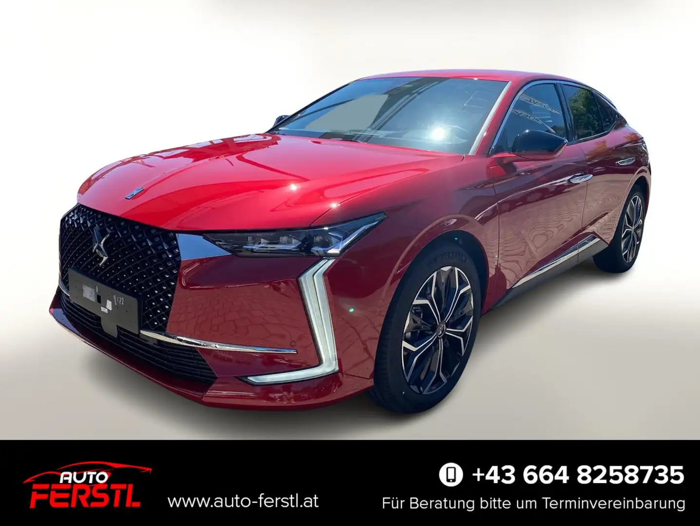DS Automobiles DS 4 E-Tense 225 EAT8 Rivoli LED HUD eHk SHZ ACC BT ... Rot - 1