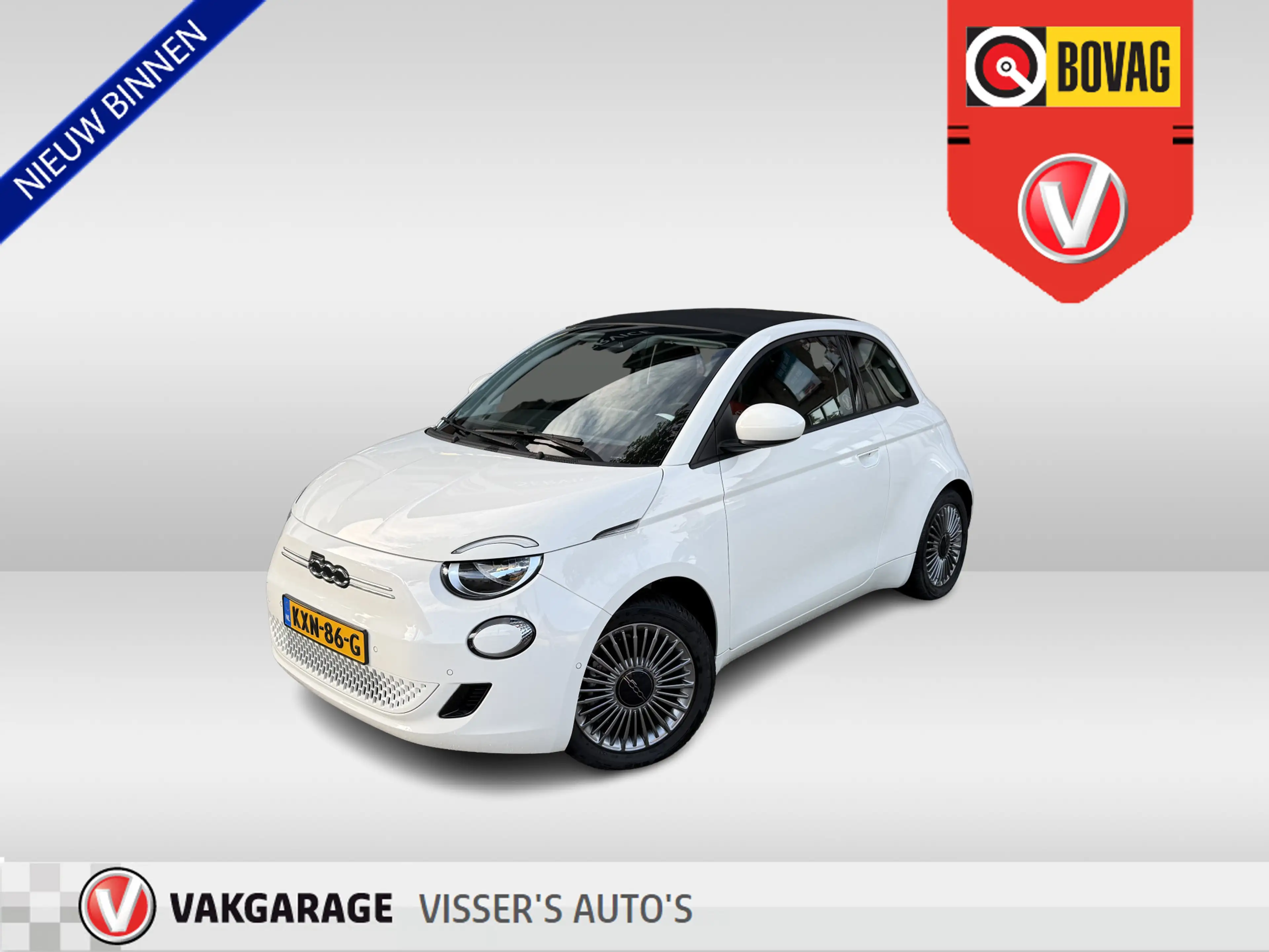 Fiat 500C Urban 42 kWh | SOH 98.43% | all season banden | st