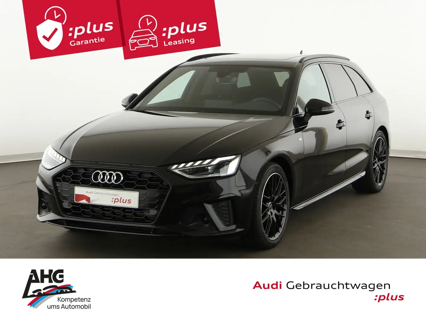 Audi A4 AVANT 35 TFSI S line Stronic S line Schwarz - 1