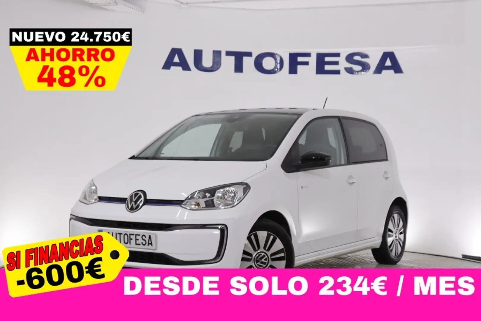 Volkswagen up! ELECTRICO STYLE AUTO 82cv 5P # IVA DEDUCIBLE Blanco - 1