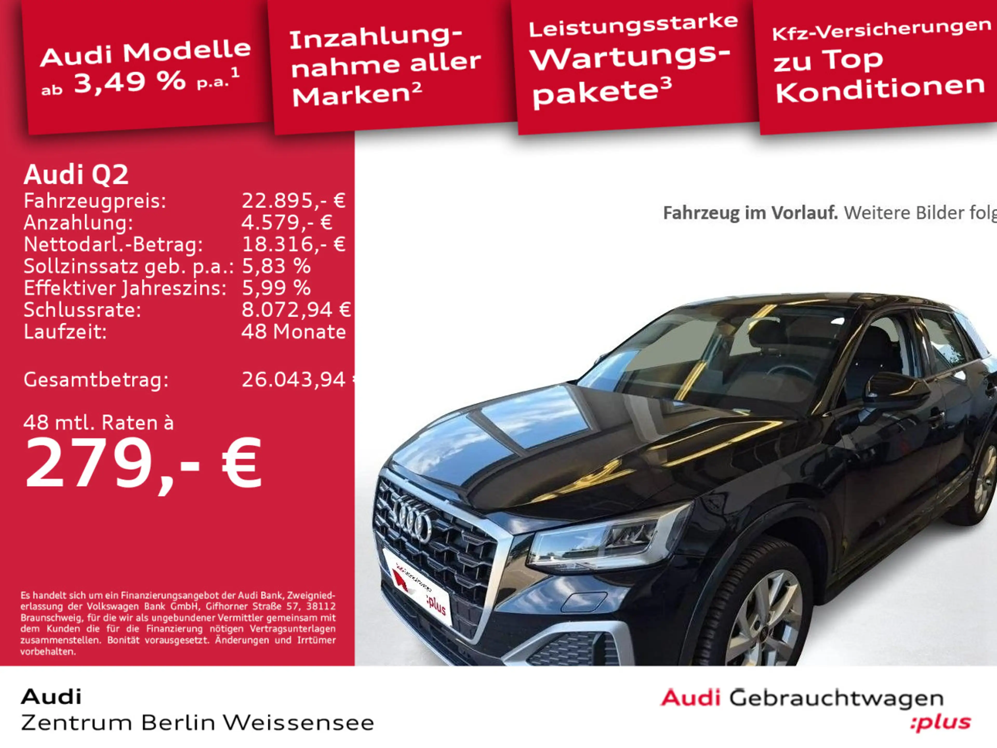 Audi Q2 35 TFSI S-TRO*GJR*RFK*LED*SOUND*GRA*PDC* — photo 2