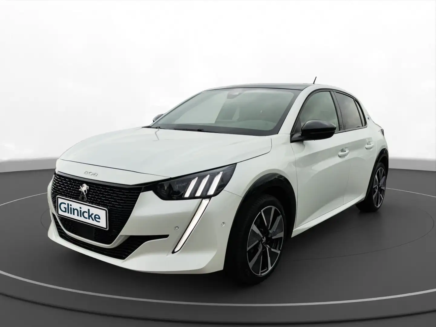 Peugeot 208 Elektro 91% GT PACK Weiß - 2