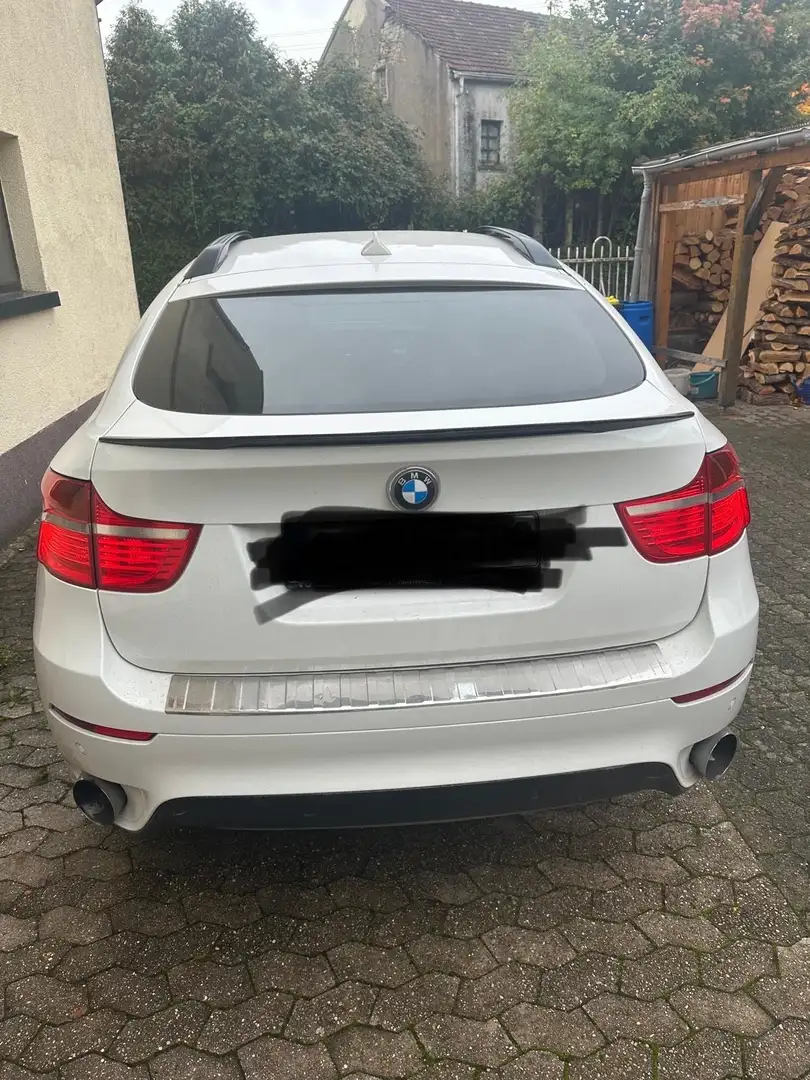 BMW X6 X6 xDrive35d Blanc - 1