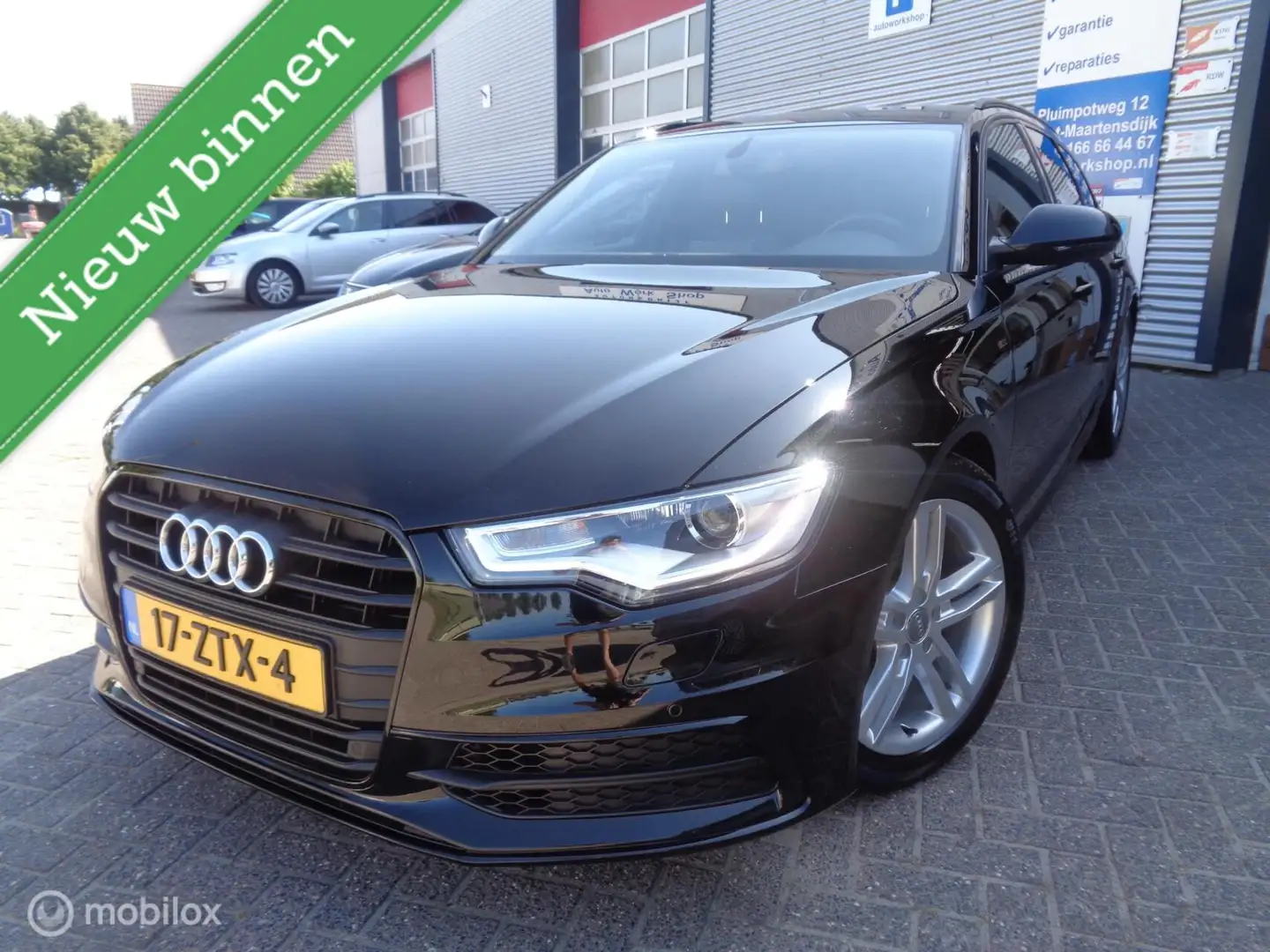 Audi A6 Avant 2.0 TFSI Pro Line S/Airco/S-line/LED/Half Le Schwarz - 1