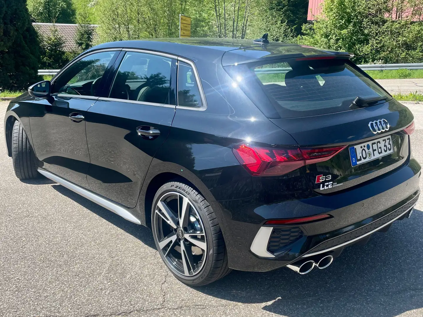 Audi S3 TFSI Sportback quattro S tronic Zwart - 2