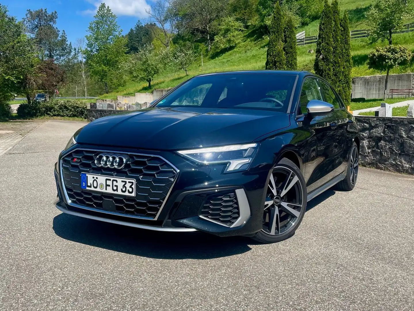 Audi S3 TFSI Sportback quattro S tronic Zwart - 1