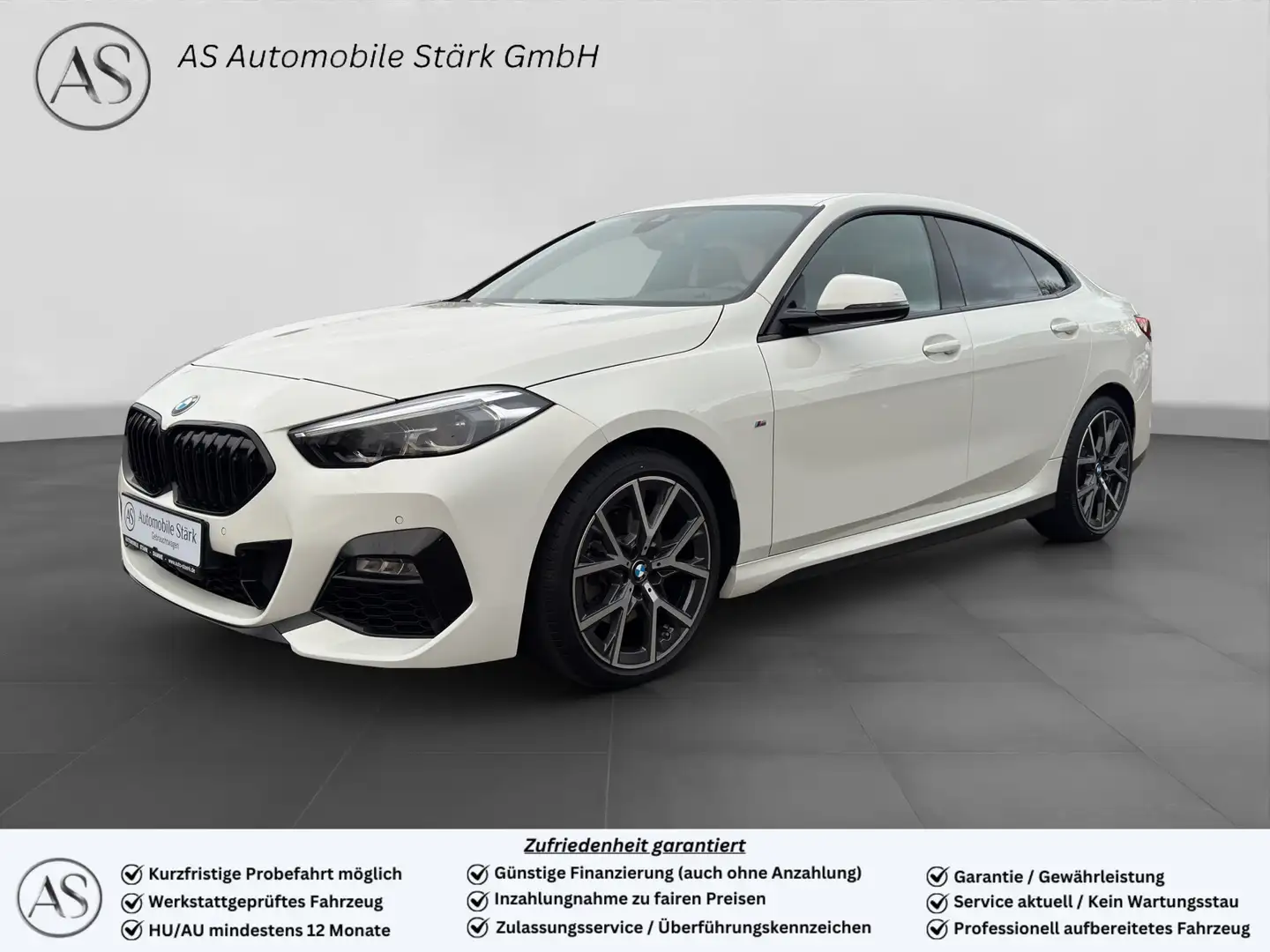 BMW 218 M Sport+M Fahrwerk+ACC+HiFi+AHK Weiß - 1