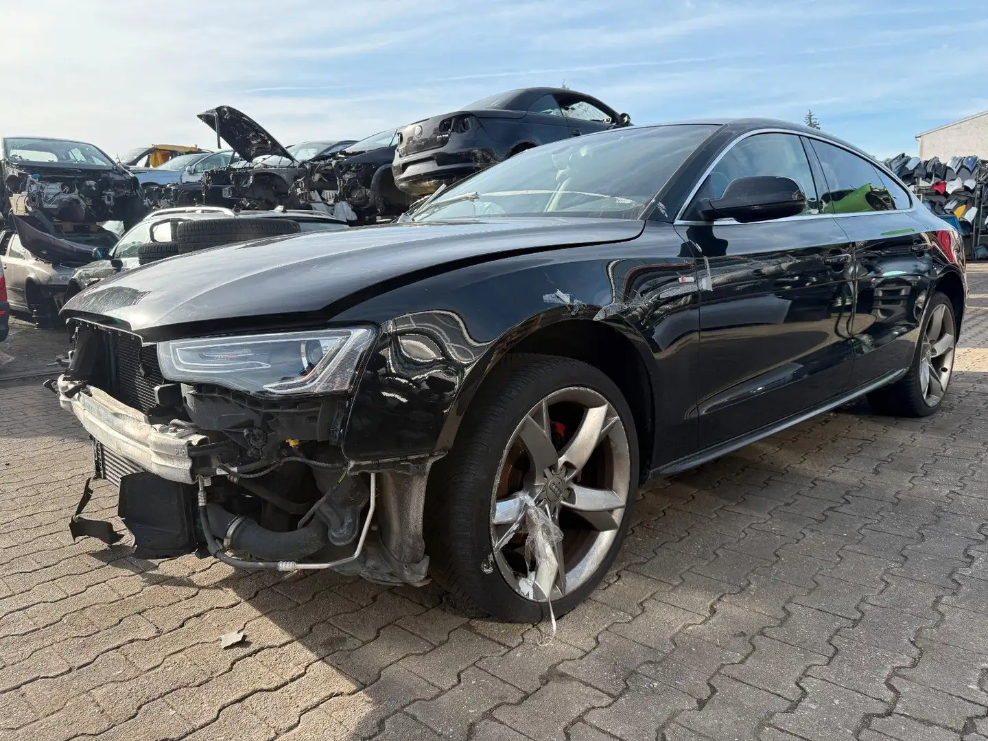 Audi A5 Sportback 1.8 TFSI S-line Schwarz - 1