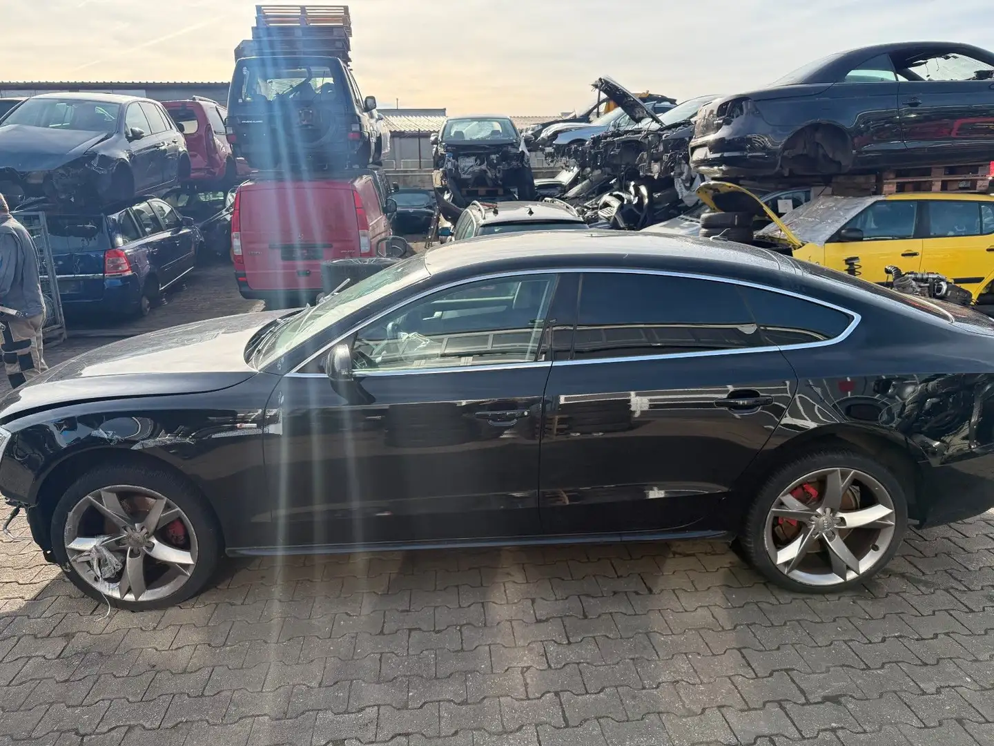 Audi A5 Sportback 1.8 TFSI S-line Schwarz - 2