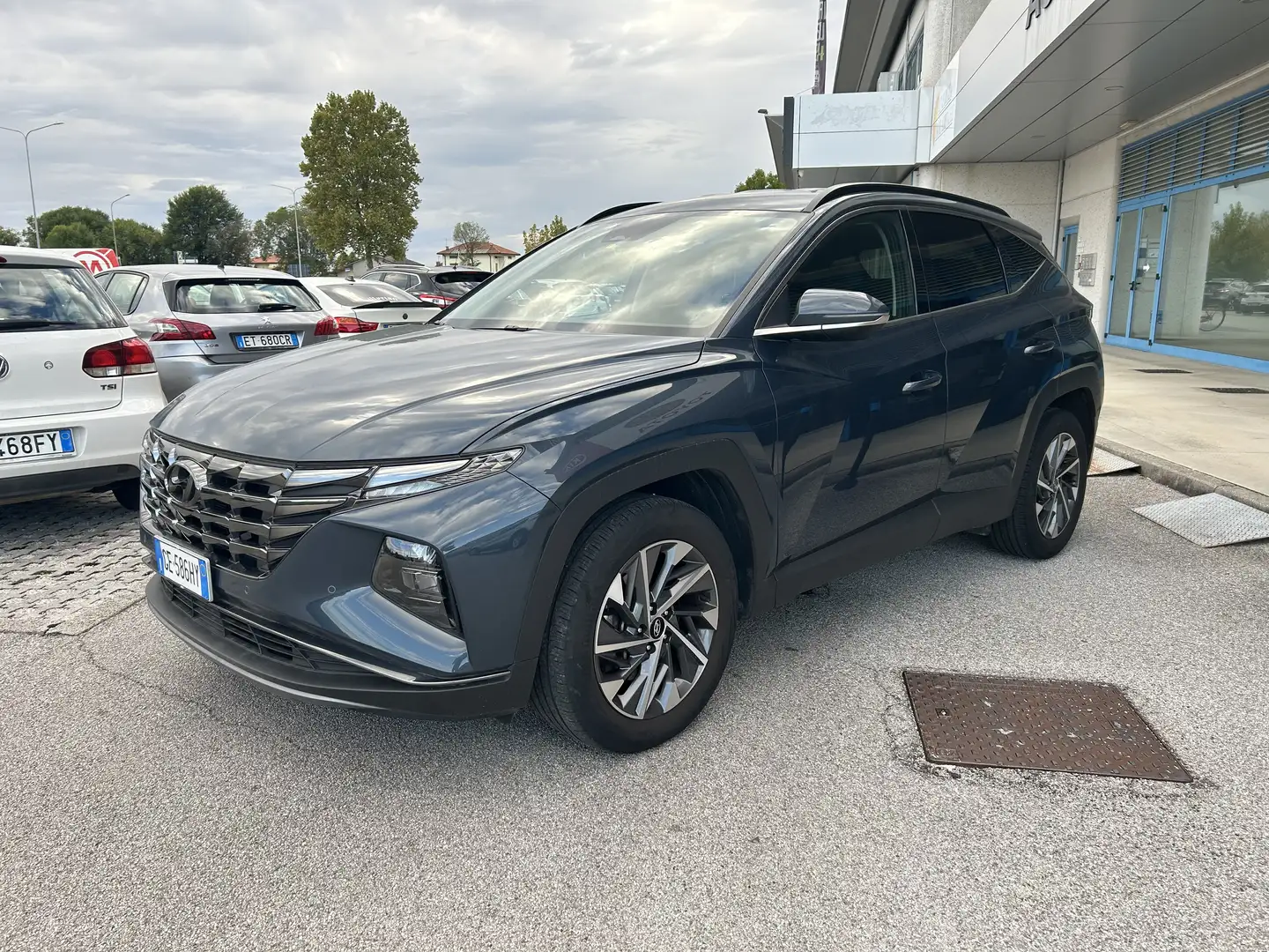 Hyundai TUCSON Tucson III 2021 1.6 crdi Xline Smart+ Advanced 2wd Blu/Azzurro - 2