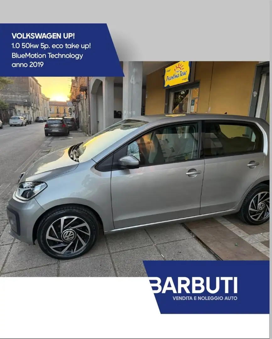 Volkswagen up! 1.0 5p. eco take up! BlueMotion Technology Grigio - 2