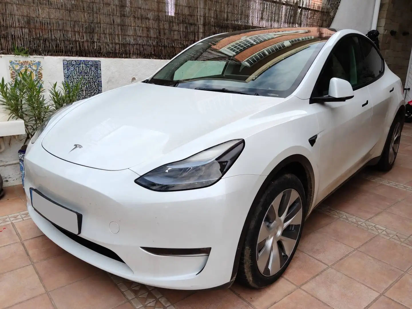 Tesla Model Y Long Range AWD · Enhanced Autopilot Blanco - 1