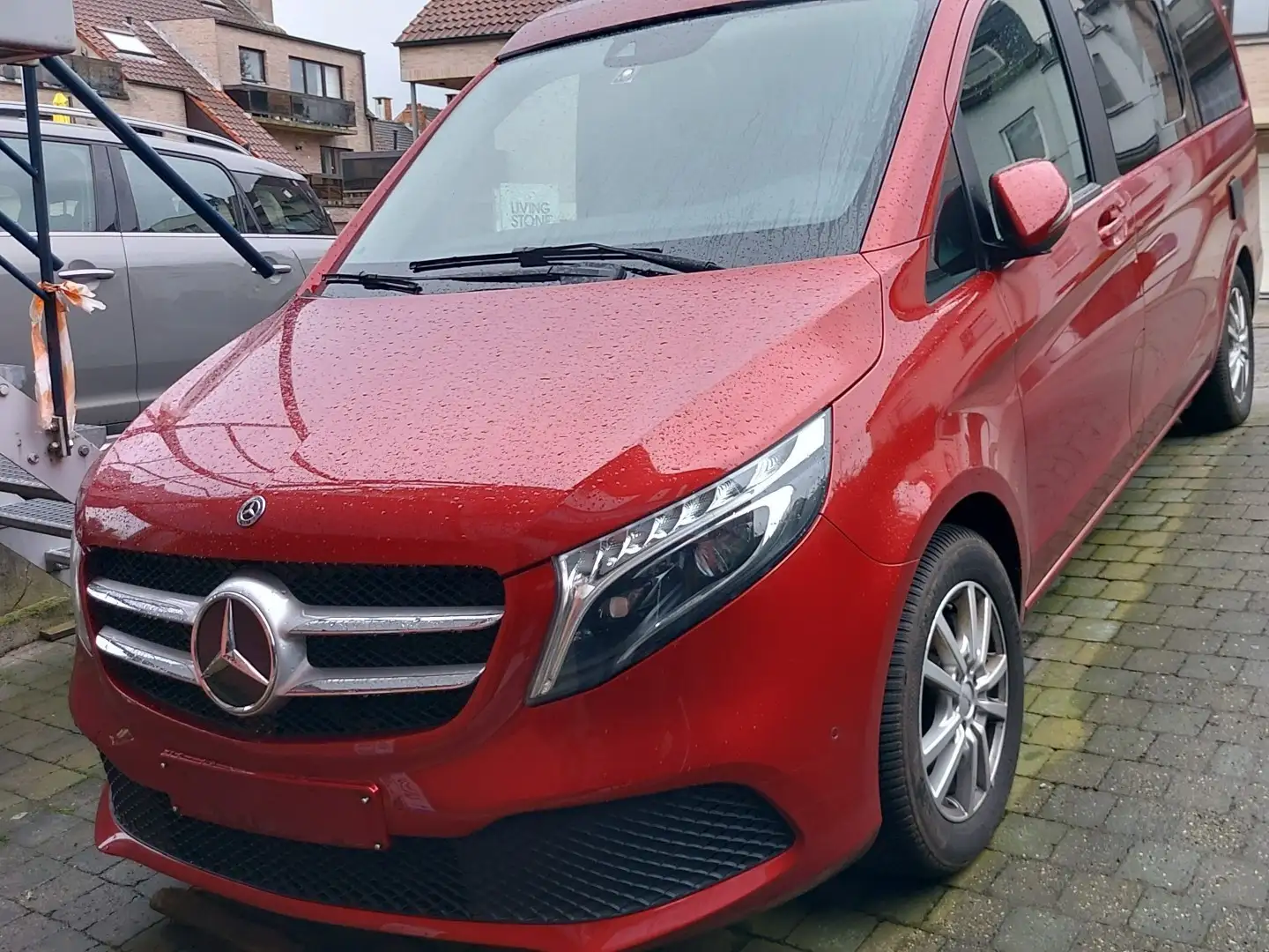 Mercedes-Benz V 220 d 4-Matic marco polo Rouge - 2