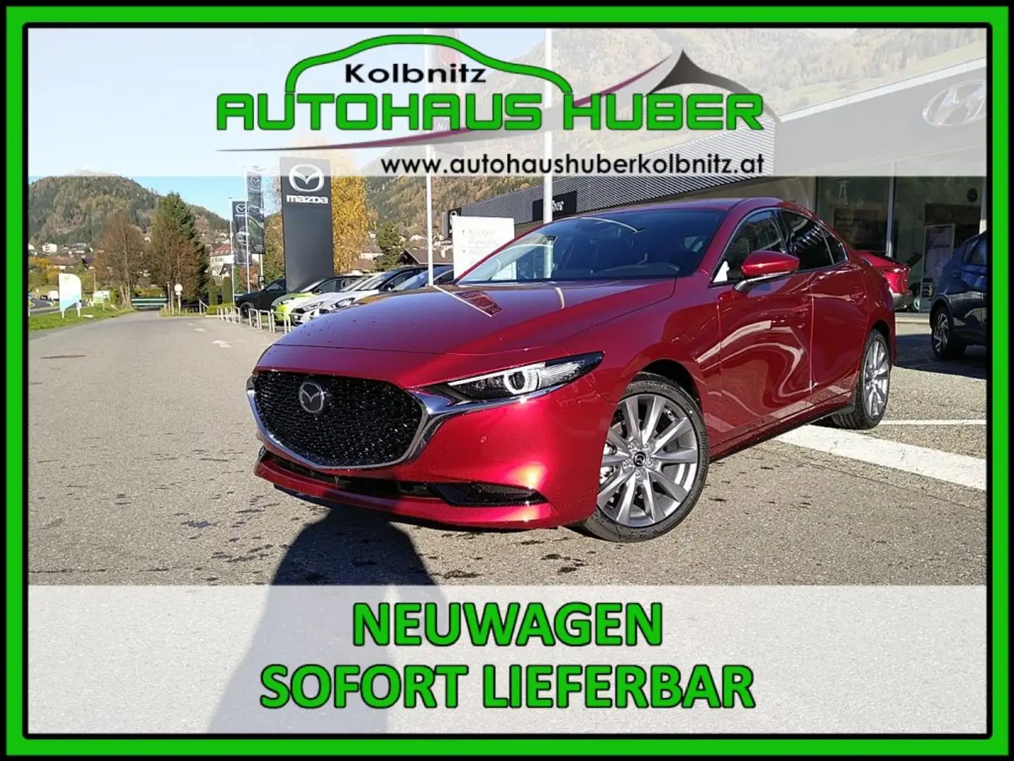Mazda 3 SEDAN G140 EXCLUSIVE Rouge - 1