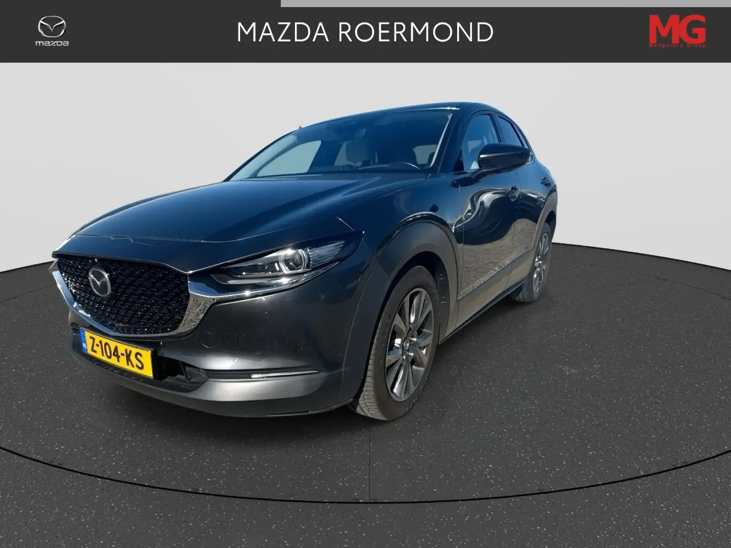 Mazda CX-30 2.0 e-SkyActiv-X M Hybrid Luxury 186pk | Apple car Gris - 1