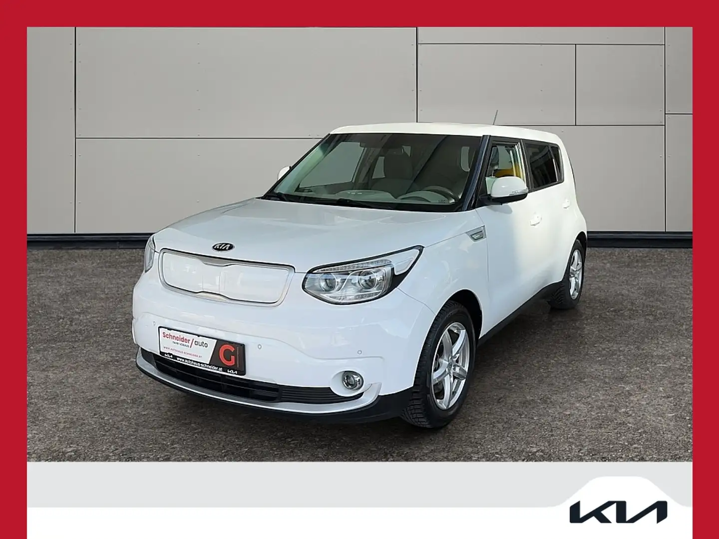 Kia Soul EV AC/DC 27kWh Weiß - 1