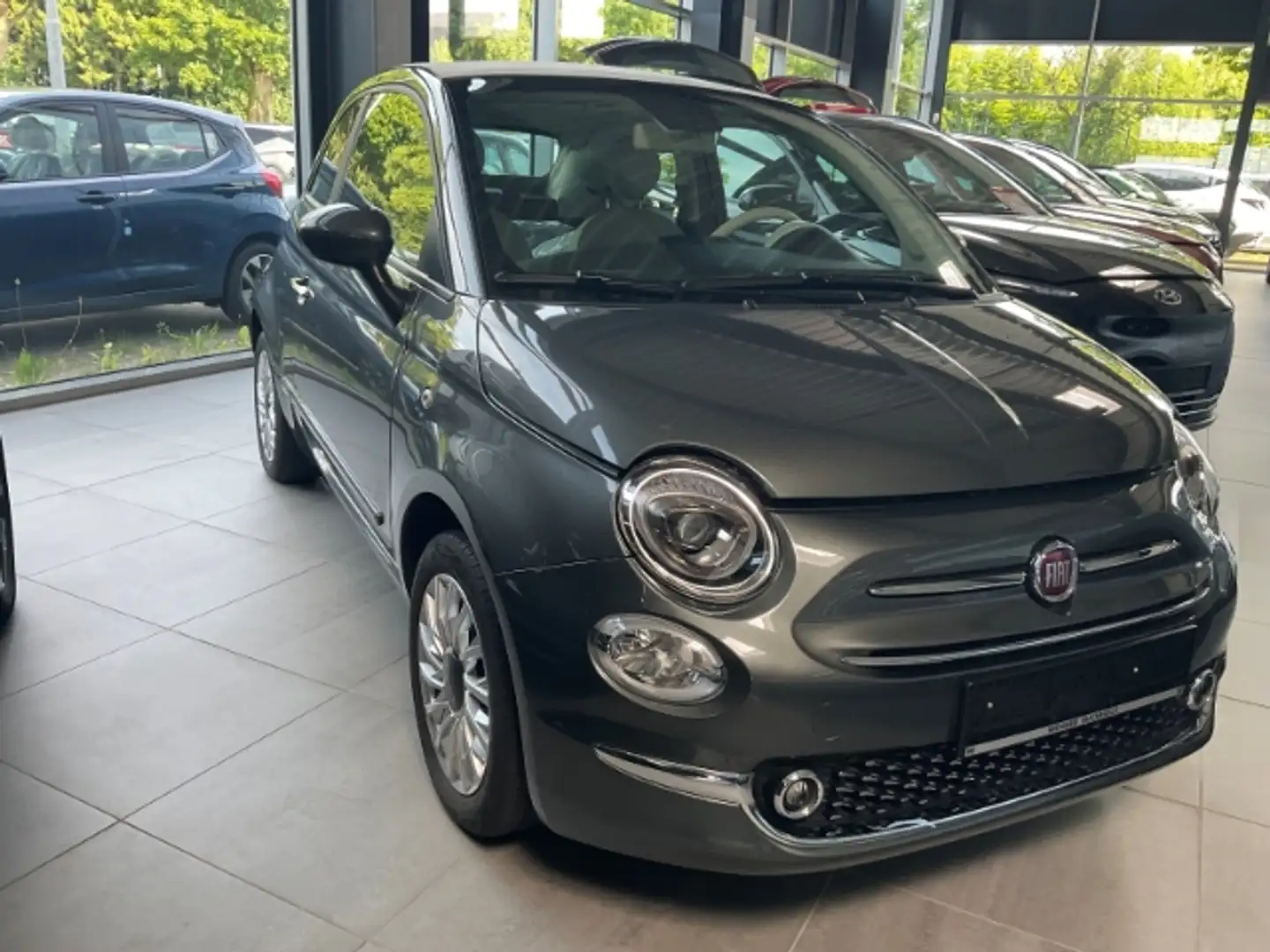 Fiat 500 Lounge 1.0 Mild Hybrid EU6d Gris - 2
