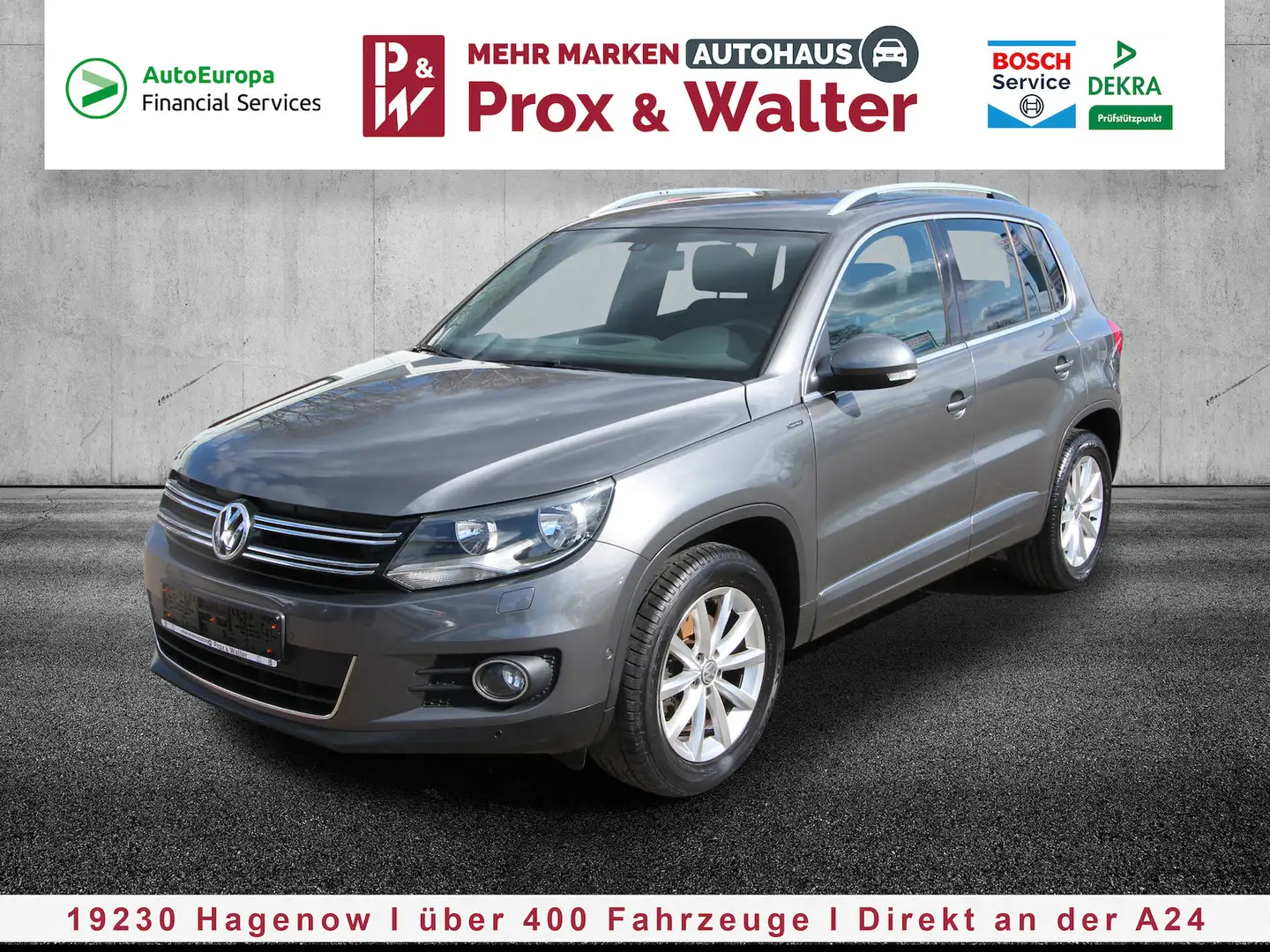 Volkswagen Tiguan 1.4 TSI Lounge Sport & Style NAVI+KAMERA Grigio - 2