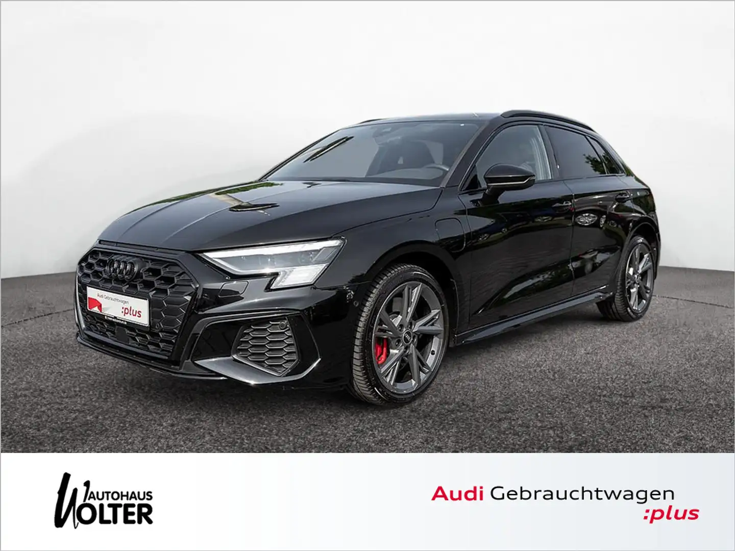 Audi A3 Sportback 45 TFSIe S line Navi Matrix B&O Schwarz - 1