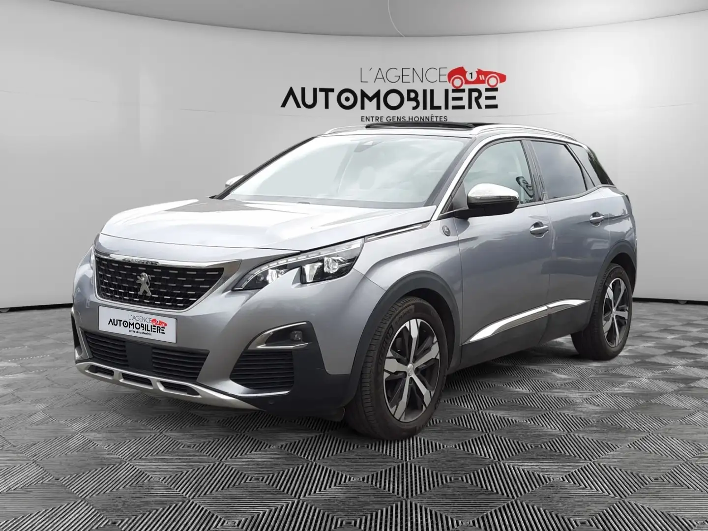 Peugeot 3008 1.5 BlueHDi Crossway / Garantie 12 Mois Grigio - 1