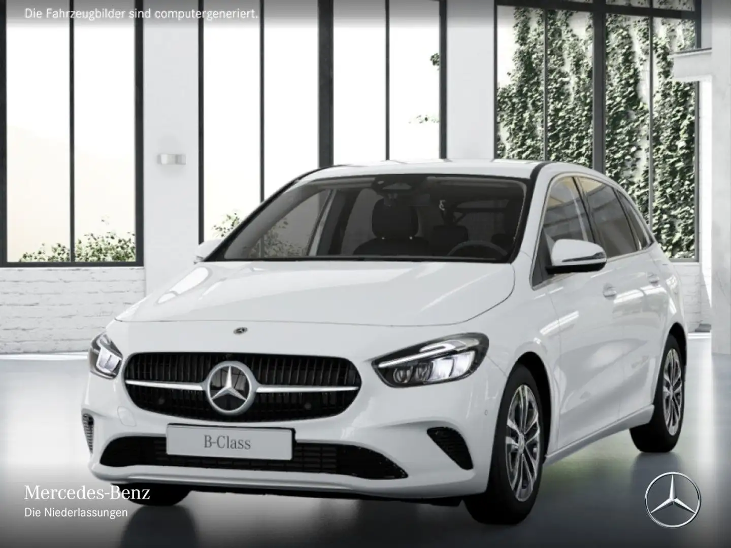 Mercedes-Benz B 220 d PROGRESSIVE+AHK+LED+KAMERA+TOTW+KEYLESS+8G Weiß - 2