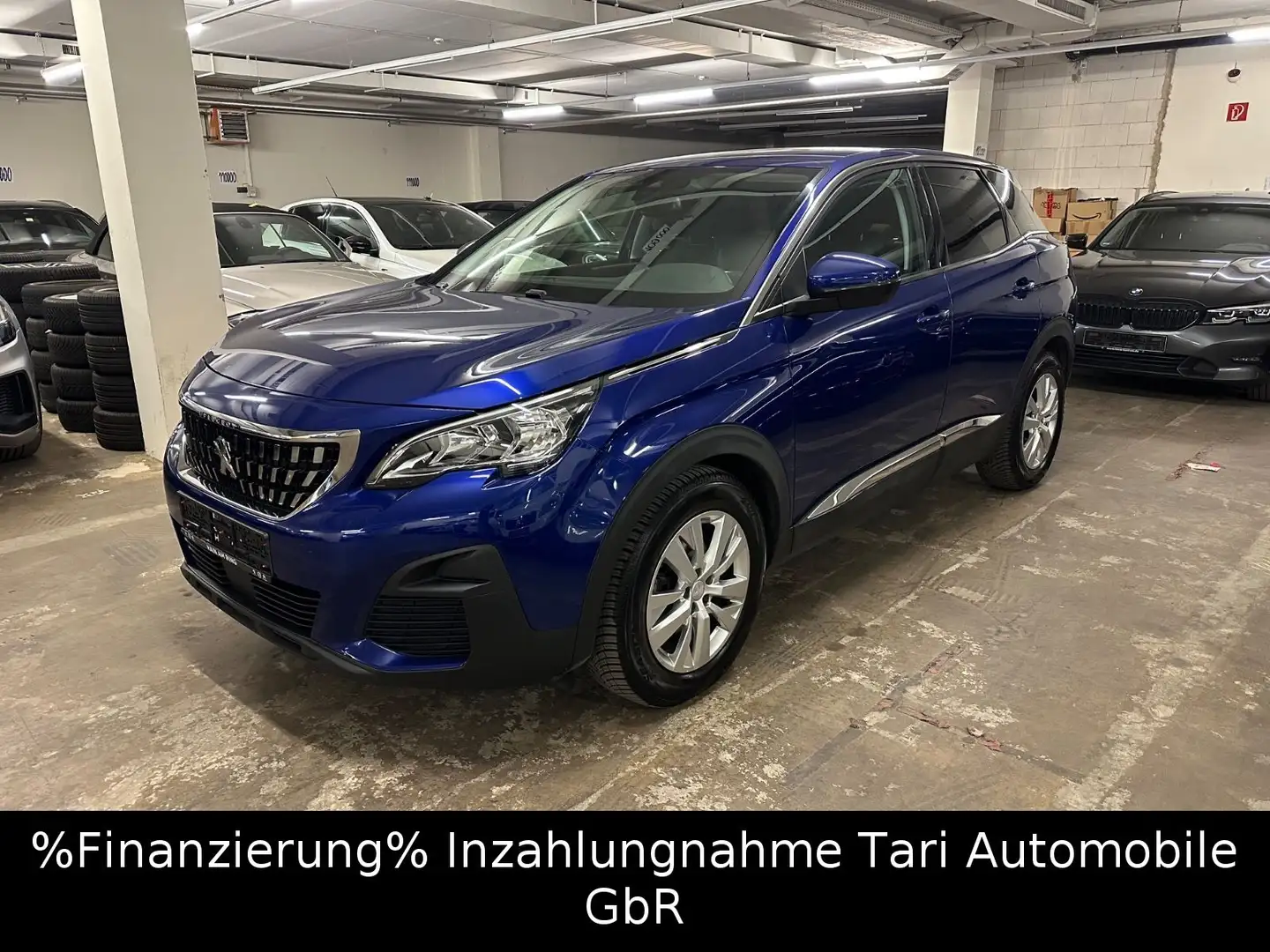 Peugeot 3008 PureTech 130 Access Klimaaut.,2.Hand,89tkm Blau - 2