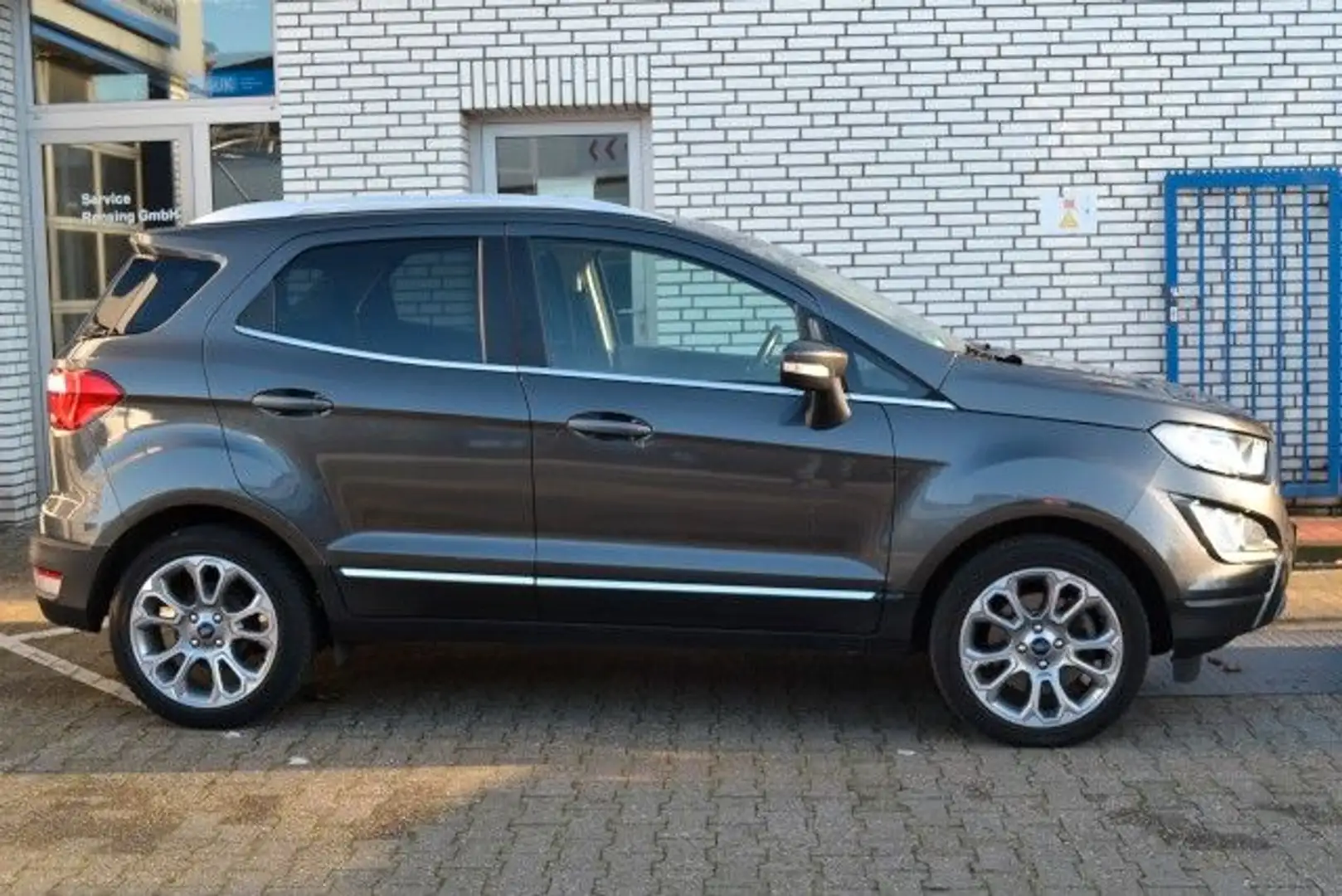 Ford EcoSport Titanium X AHK Glasdach Kamera NAVI Grigio - 2