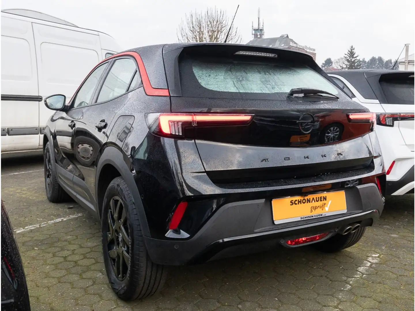 Opel Mokka GS LINE 1.2 DI TURBO AUT. +S/LHZ+NAVI+MET+ Schwarz - 2