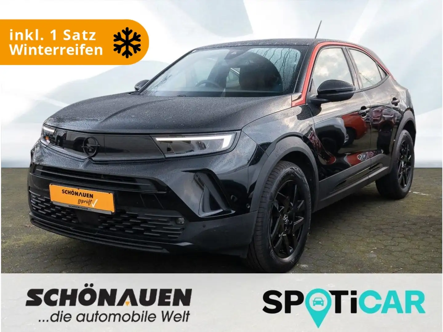Opel Mokka GS LINE 1.2 DI TURBO AUT. +S/LHZ+NAVI+MET+ Schwarz - 1