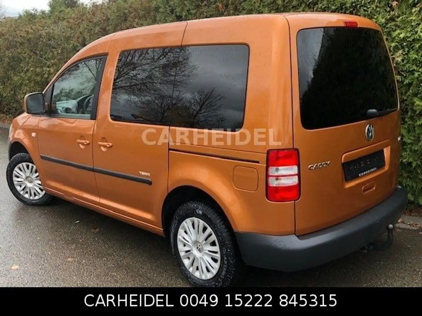 Volkswagen Caddy Team 1.6TDI 7SITZE 2xSCHIEBETÜR AHK SHZ Orange - 2