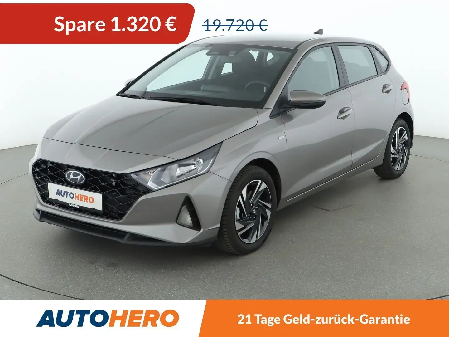 Hyundai i20 1.0 T-GDI Mild-Hybrid Trend Aut.*NAVI*ACC*CAM*PDC* Grau - 1