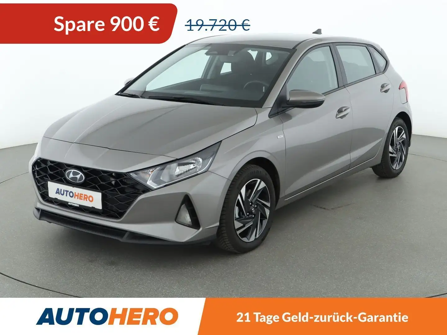 Hyundai i20 1.0 T-GDI Mild-Hybrid Trend Aut.*NAVI*ACC*CAM*PDC* Grau - 1