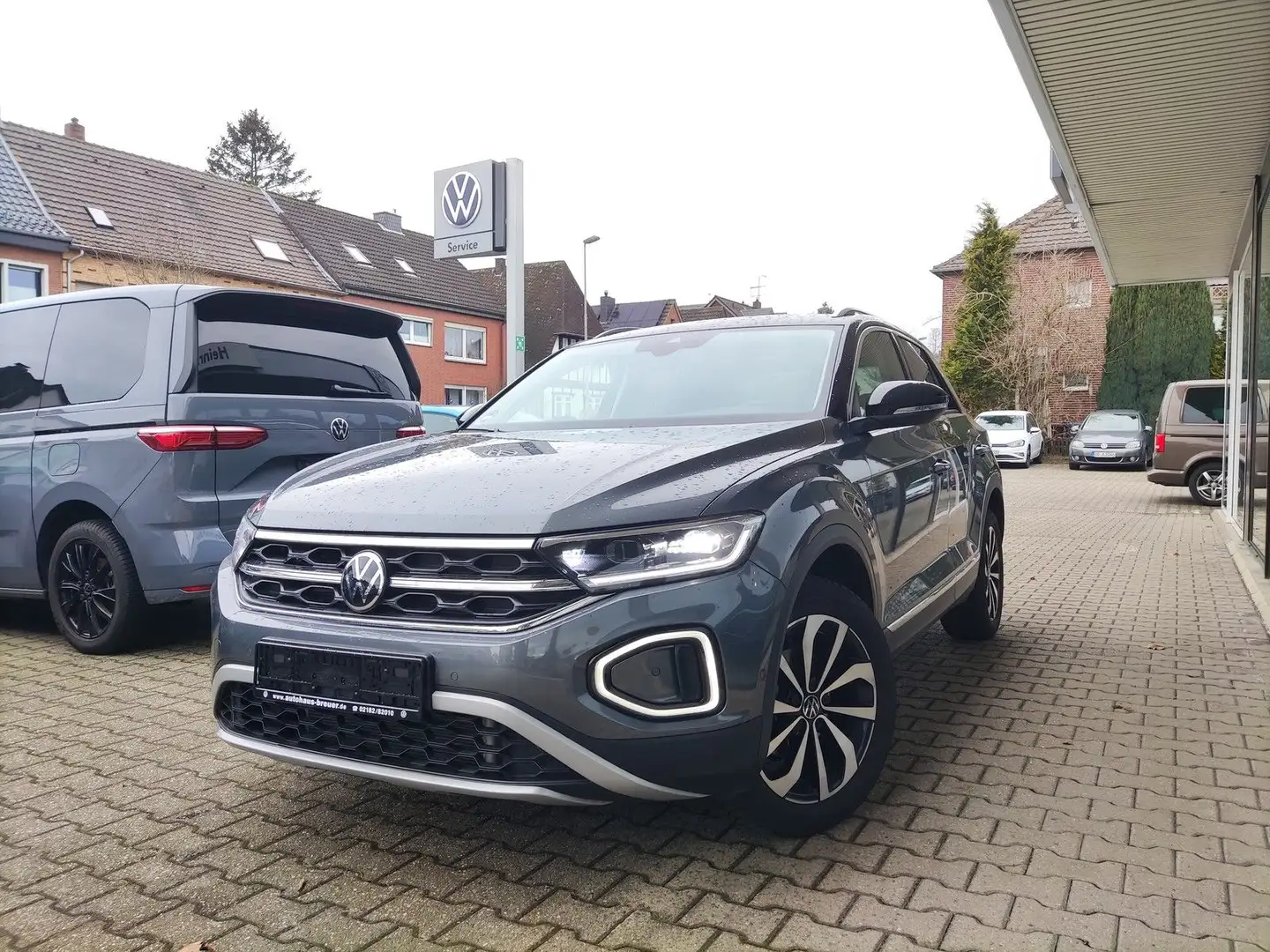 Volkswagen T-Roc Style LED-Plus,IQ-Drive,GJR,KAM,Kessy Grau - 1