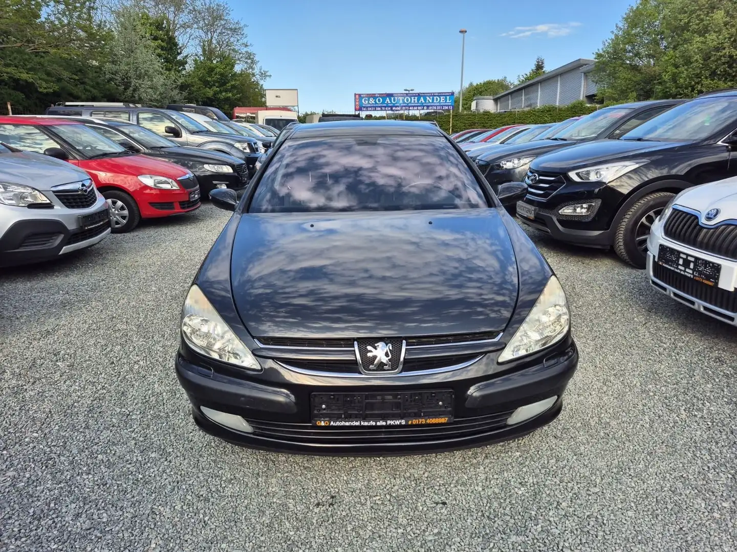 Peugeot 607 135 Automatik*Tüv 06/2025*Euro 4* Czarny - 2
