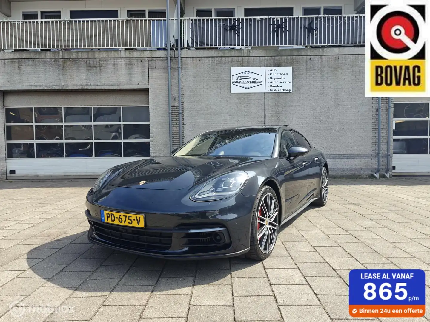 Porsche Panamera 2.9 4 E-Hybrid 2017 LEDER/ACC/PANO/ORG-NL!! Gris - 1