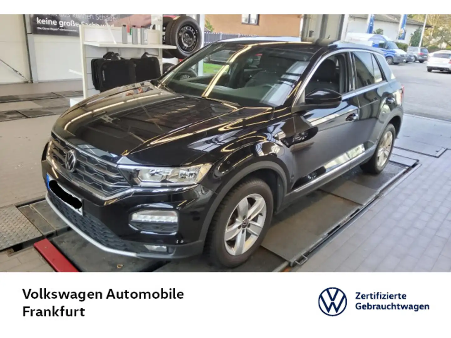 Volkswagen T-Roc 1.5 TSI Sport Navi Sprachbedienung Spurhal Schwarz - 1