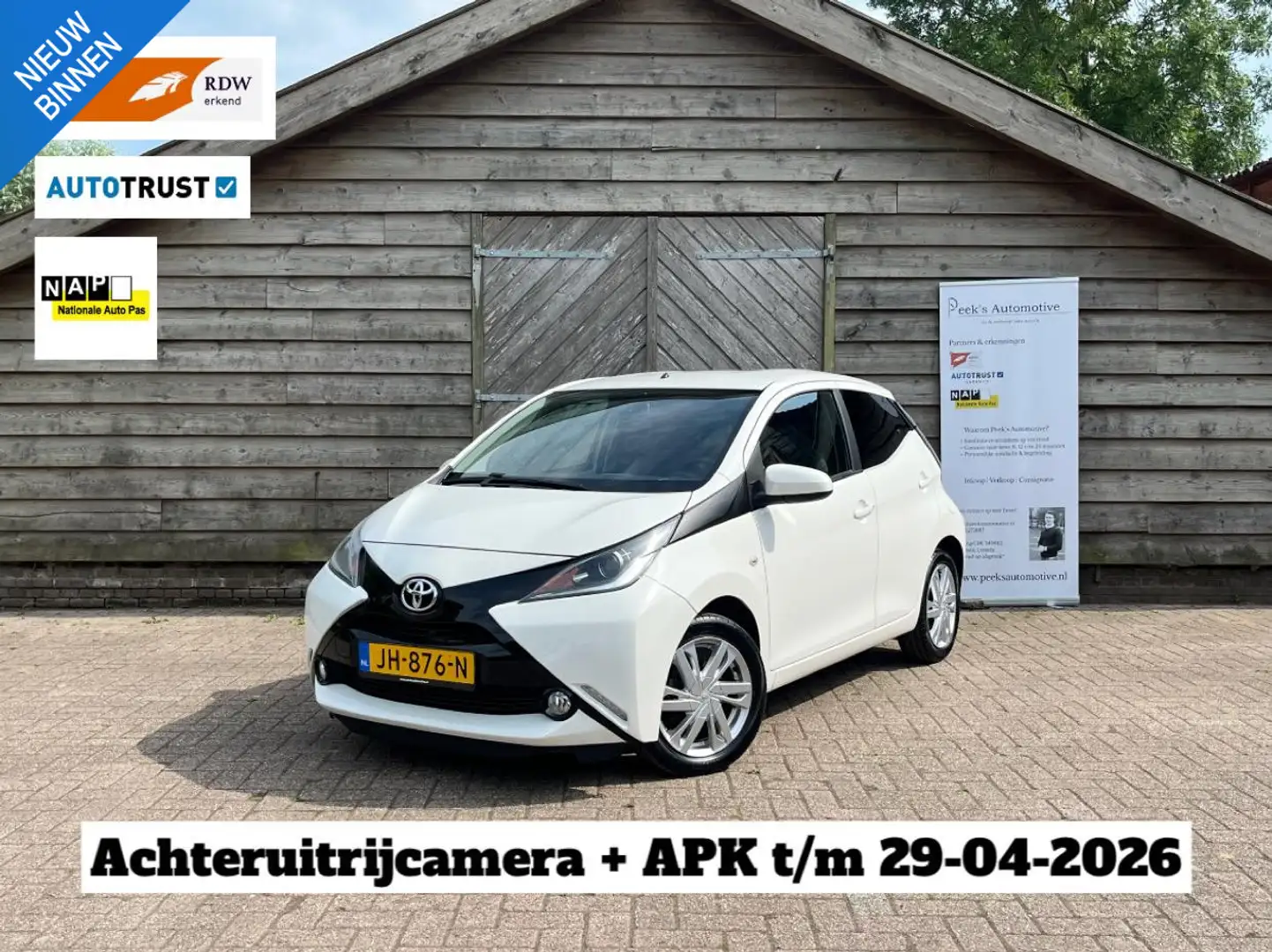 Toyota Aygo 1.0 VVT-i x-sport | Airco | Camera | Multimedia | Wit - 1