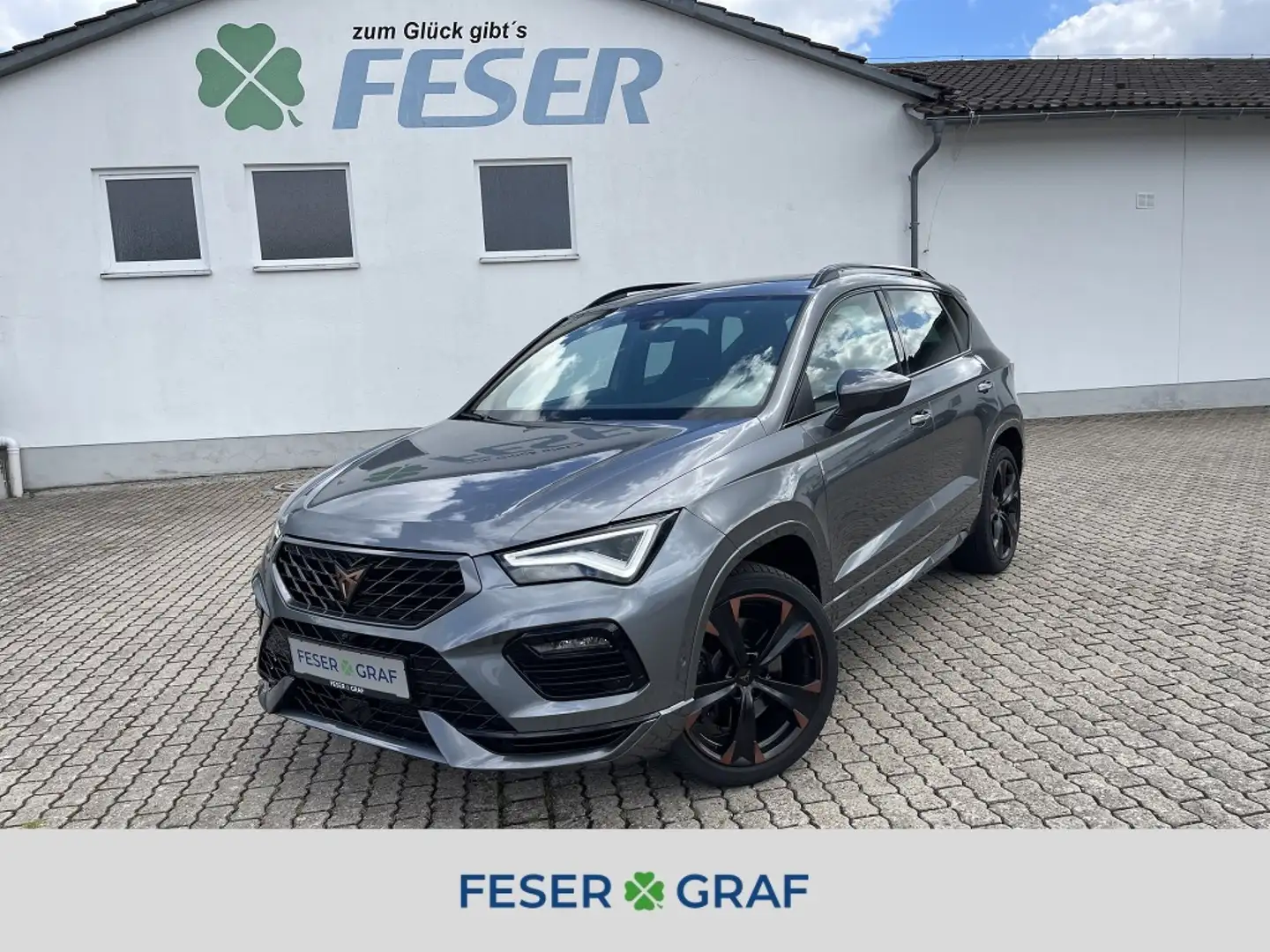 CUPRA Ateca 2.0 TSI DSG 4Drive ACC AHK eSITZ PANO Grau - 1